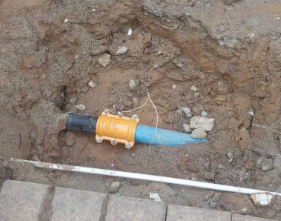 盐田水管漏水检测的情况