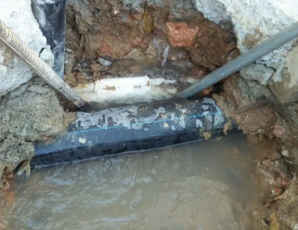 盐田测漏水之水管漏水